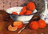 Paul Gauguin Canvas Paintings - Still Life with Oranges